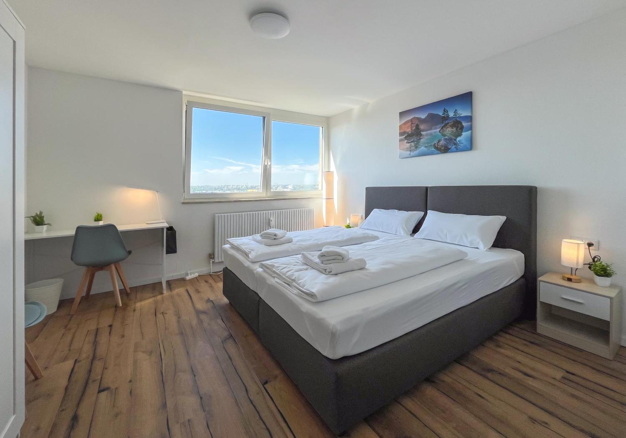 Rosenberg-Suites - Zentral, Stellplatz, Grosse Terasse, Business & Privat Heilbronn Exterior foto